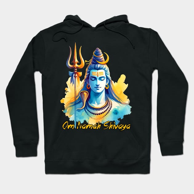 Om Namah Shivaya Hoodie by Total 8 Yoga